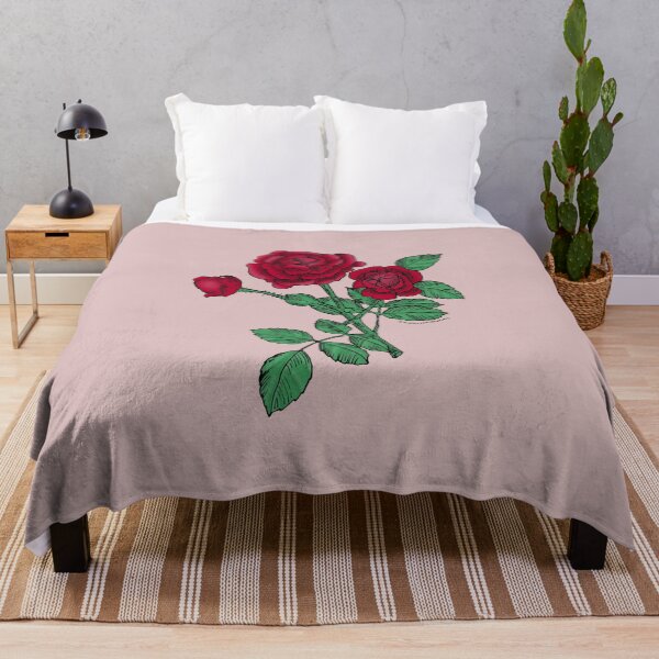 Item preview, Dark Red Rosette Rose Bloom Double 16-25 Petals In 3+ Rows designed and sold by zenithcreative.