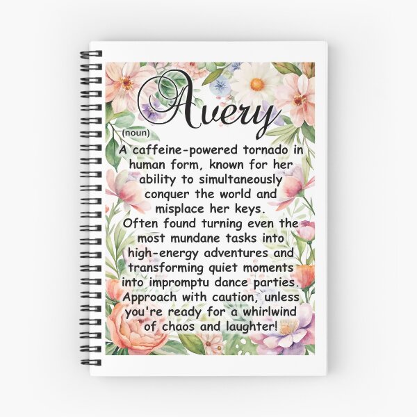 Item preview, Avery name designed and sold by OCNau.