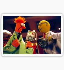 Bunsen and Beaker Sticker
