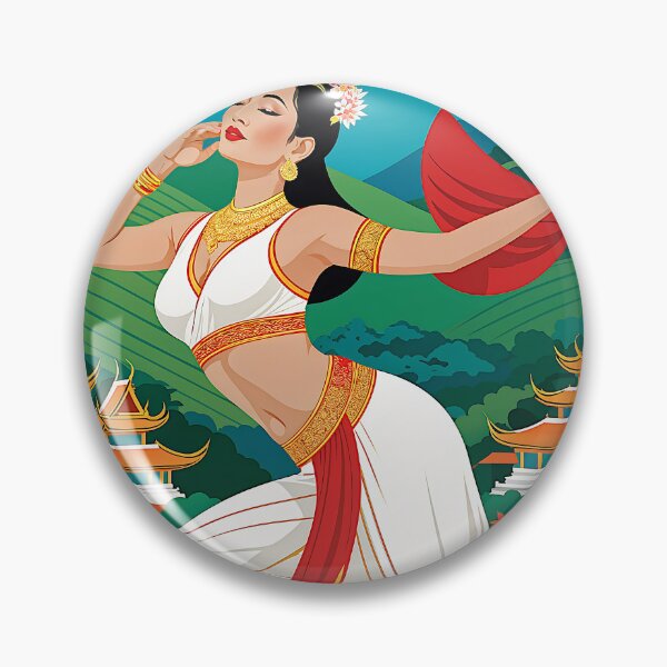 Item preview, Celestial Harmony: Kinnari in Thai Splendor designed and sold by Best-Art-32.