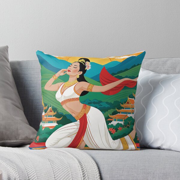 Item preview, Celestial Harmony: Kinnari in Thai Splendor designed and sold by Best-Art-32.