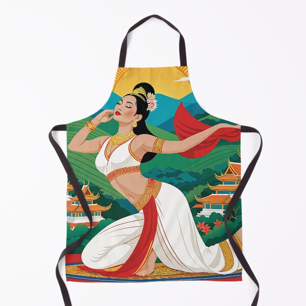 Item preview, Celestial Harmony: Kinnari in Thai Splendor designed and sold by Best-Art-32.