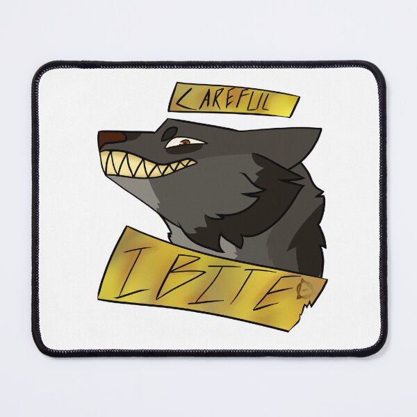Item preview, Careful! I Bite- designed and sold by CouchKatStudio.