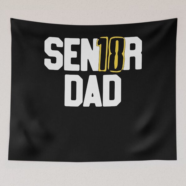Item preview, Senior 2018 Shirt, SEN18R Dad, Graduation Vintage T-Shirt designed and sold by 14thFloor.