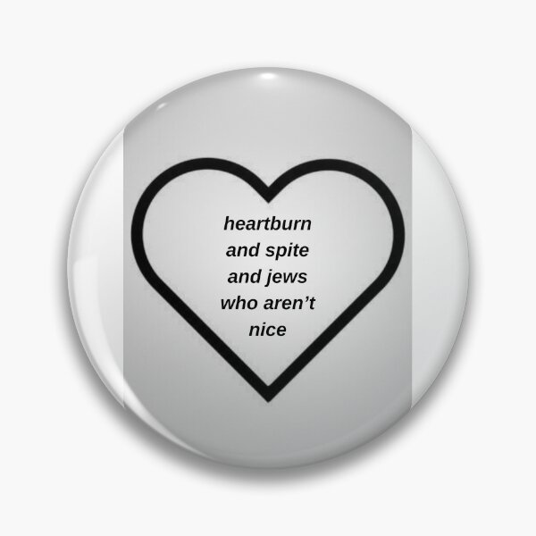 Item preview, Heartburn and Spite and Jews Who Aren’t Nice designed and sold by Devon Spier.