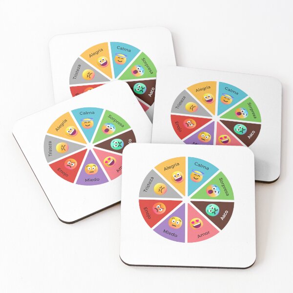 Item preview, Emotions Wheel for kids in Spanish designed and sold by PsychoArtStudio.