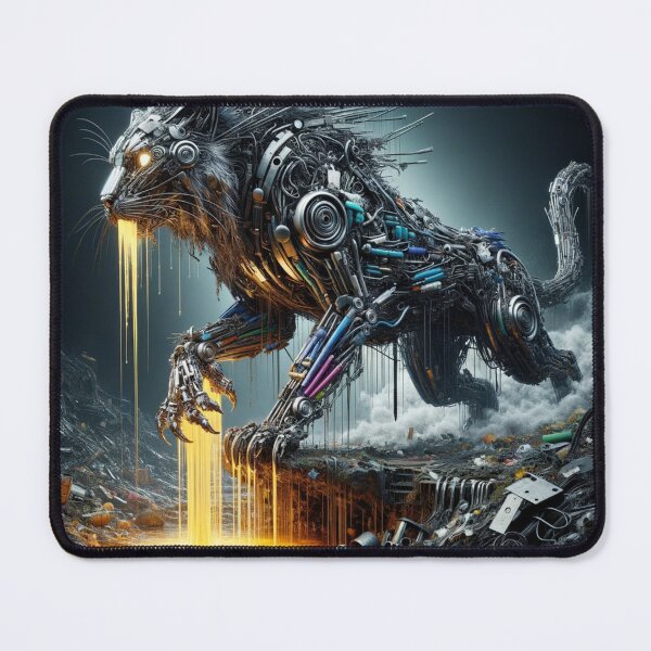 Item preview, Apocalypse cat wallpaper 8k designed and sold by Keirnyx.