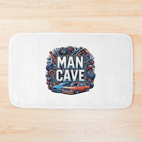 Item preview, Man Cave with Cars, Tires and Tools designed and sold by PassionforLove.
