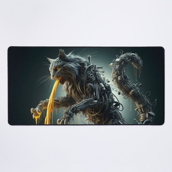 Item preview, Apocalypse cat wallpaper 8k designed and sold by Keirnyx.
