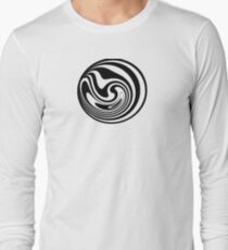Spinning circle house DJ Vol. 2 - Happy people icon Long Sleeve T-Shirt