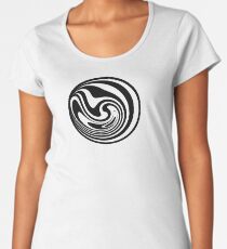 Happy people icon - Spinning circle house DJ Vol. 2 Women's Premium T-Shirt