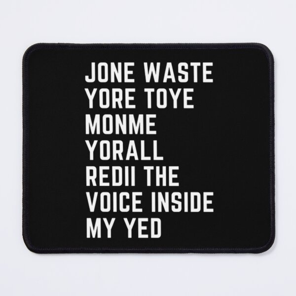 Item preview, I Miss You song Meme Jone Waste Yore blink designed and sold by Billydodd.