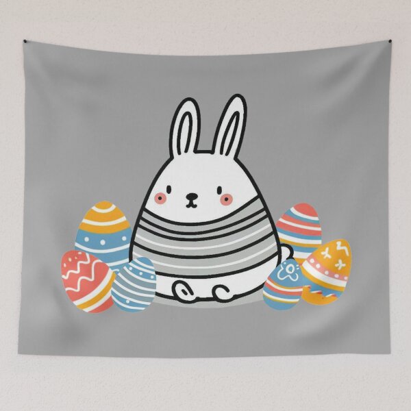 Item preview, Funny Easter Bunny Easter Egg designed and sold by VerveVerseBoo.