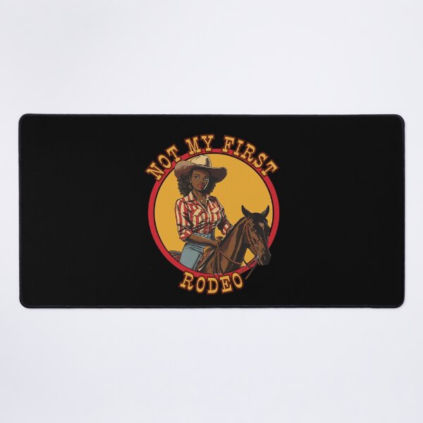 Item preview, Not My First Rodeo (Yellow Stripe) designed and sold by Seedcap7.