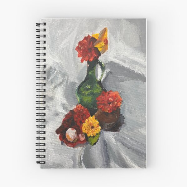 Item preview, Botella de vidrio y flores. designed and sold by vegantoaster.