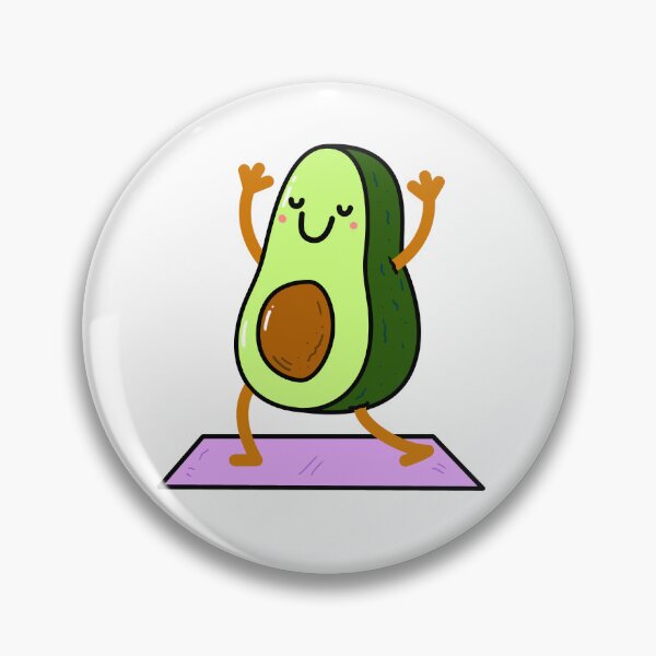 Item preview, Yoga Avocado designed and sold by kawaiilife.