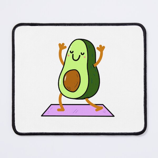 Item preview, Yoga Avocado designed and sold by kawaiilife.