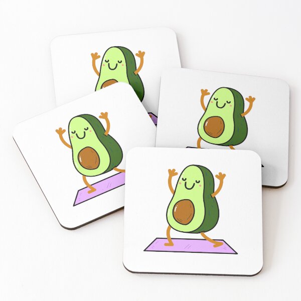 Item preview, Yoga Avocado designed and sold by kawaiilife.