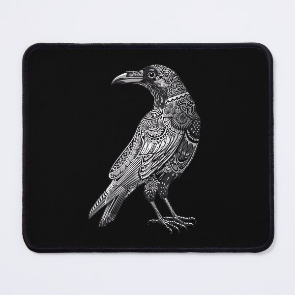 Item preview, Ornate Tribal Crow designed and sold by Yogimeister.