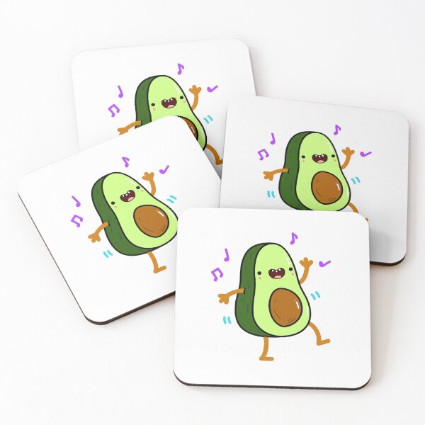 Item preview, Dancing Avocado designed and sold by kawaiilife.