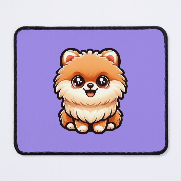 Item preview, Cute Friendly Pomeranian Breed Cartoony designed and sold by TD-Humor.