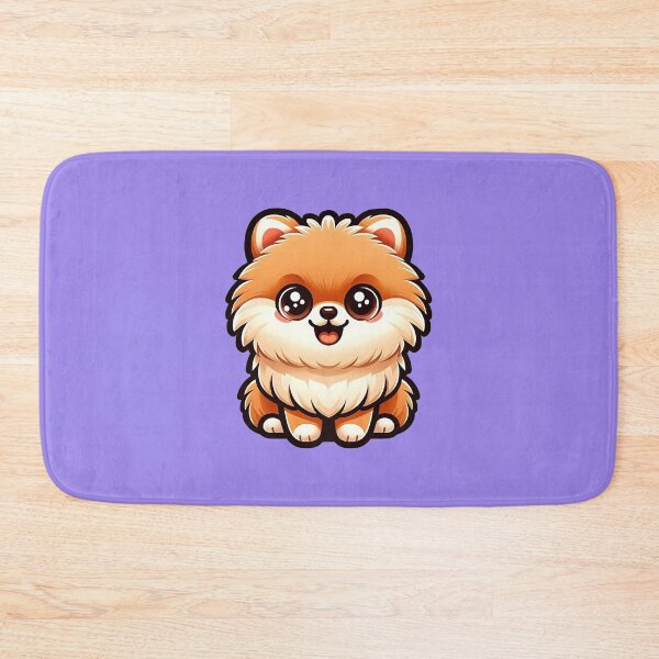 Item preview, Cute Friendly Pomeranian Breed Cartoony designed and sold by TD-Humor.