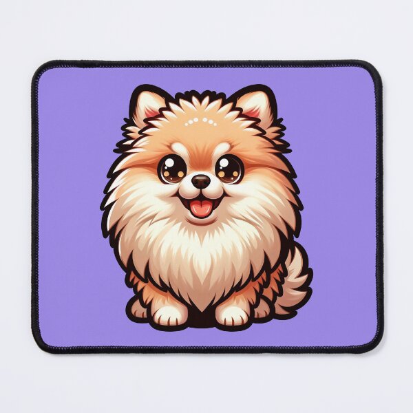 Item preview, Cute Friendly Pomeranian Breed Cartoony designed and sold by TD-Humor.