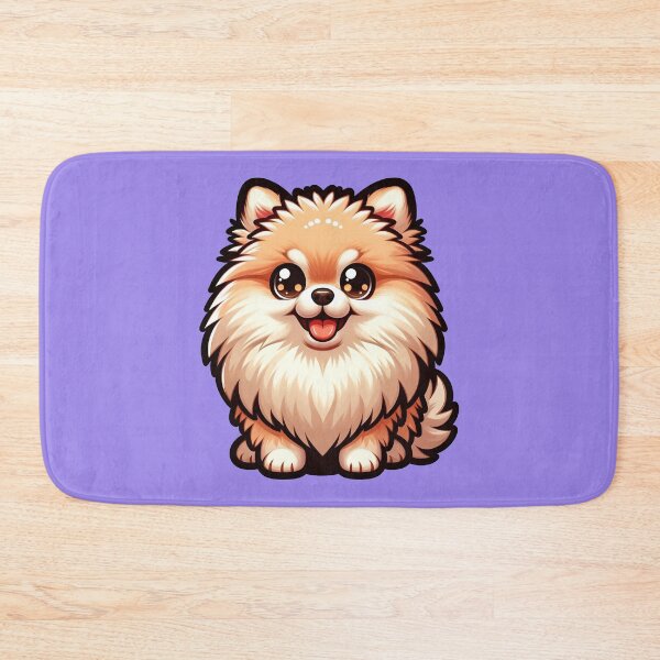 Item preview, Cute Friendly Pomeranian Breed Cartoony designed and sold by TD-Humor.