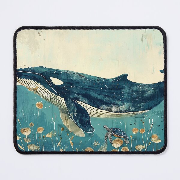 Item preview, Whale Humpback art prints Watercolor designed and sold by Rockwpapart.