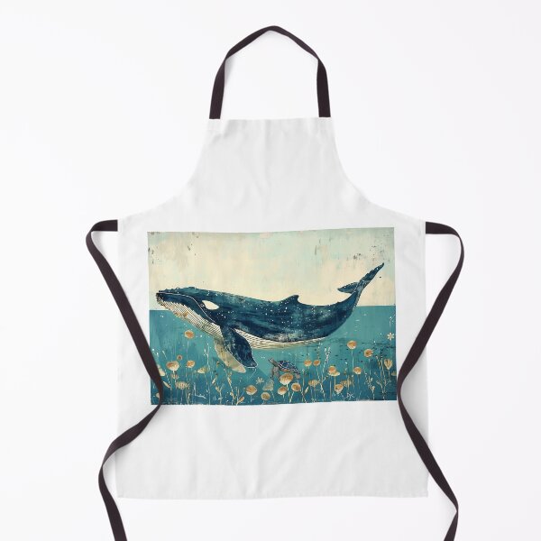 Item preview, Whale Humpback art prints Watercolor designed and sold by Rockwpapart.