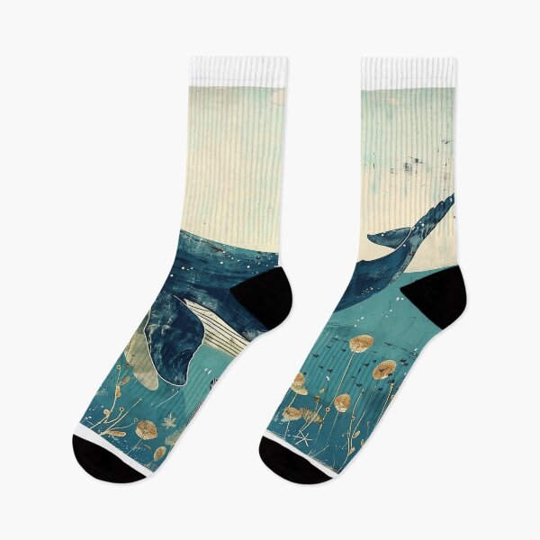 Item preview, Whale Humpback art prints Watercolor   designed and sold by Rockwpapart.