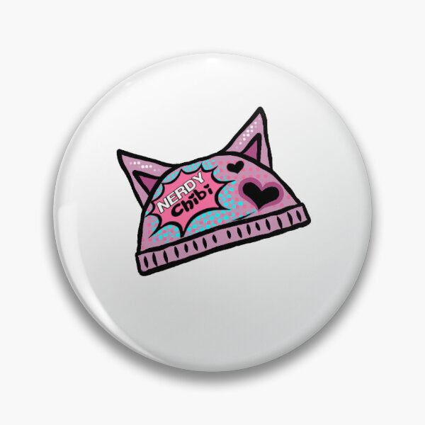 Item preview, Nerdy Chibi Kitty Beanie designed and sold by NerdyChibi.