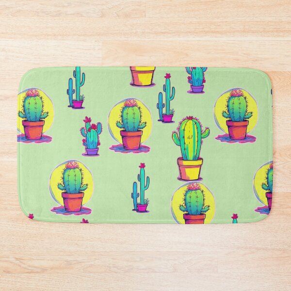 Item preview, Potted Cacti Party designed and sold by purrfect pattern.