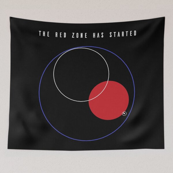 Item preview, The red zone has started. designed and sold by BaconPancakes21.