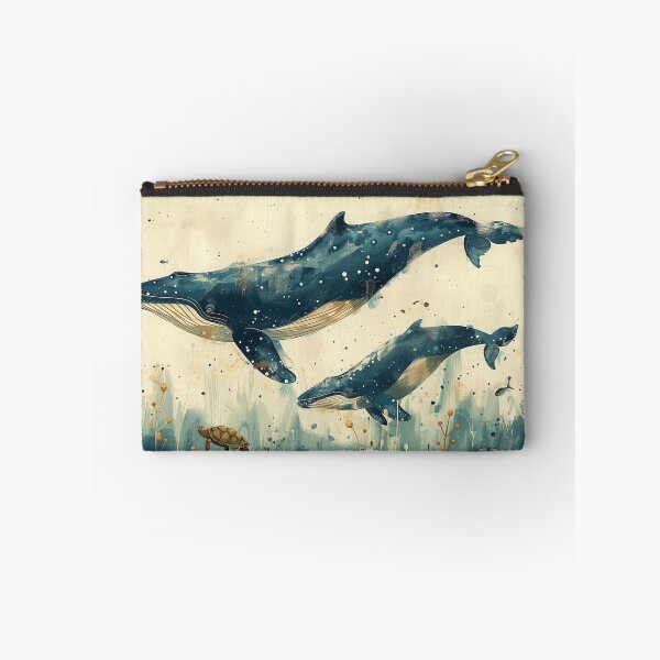 Item preview, couple Whale  Humpback art prints Watercolor   designed and sold by Rockwpapart.