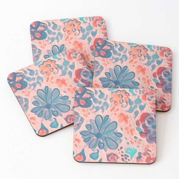 Item preview, ElitebyElise, Peach & Blue, Spring & Summer designed and sold by ElitebyElise.