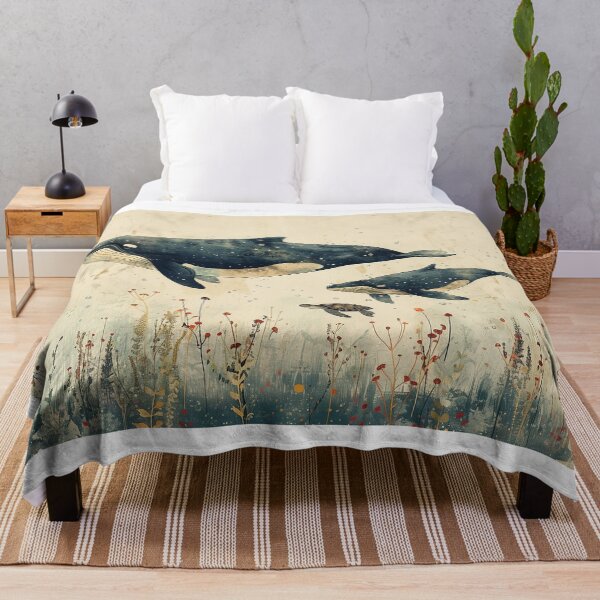 Item preview, couple Whale Humpback art prints vintage designed and sold by Rockwpapart.