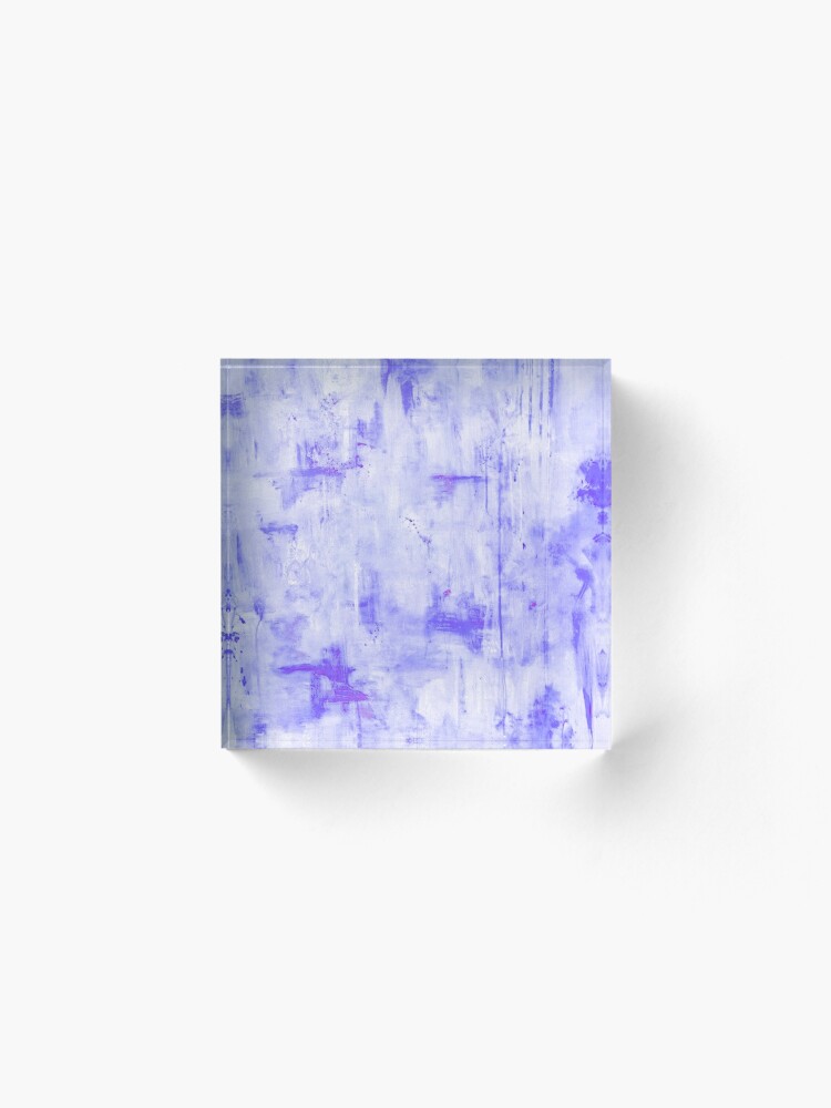 Alternate view of Lost in Lavender Acrylic Block