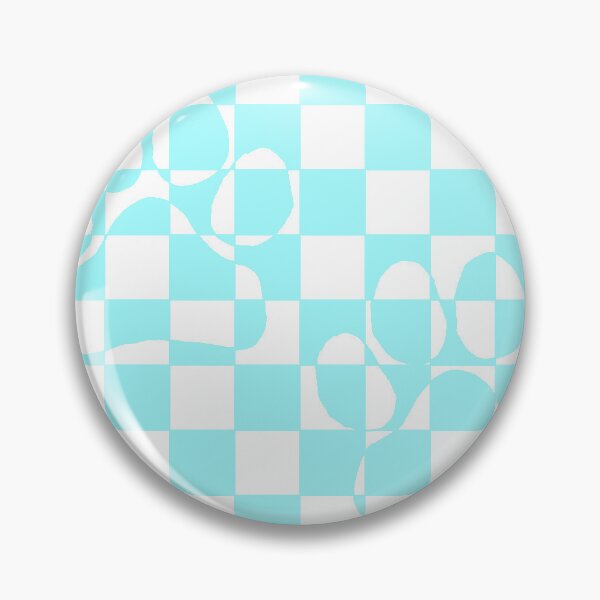 Aperçu de l'œuvre Empreintes de pattes sur les chèques Playful Paws Checkered Walk créée et vendue par GeorgeFloop.
