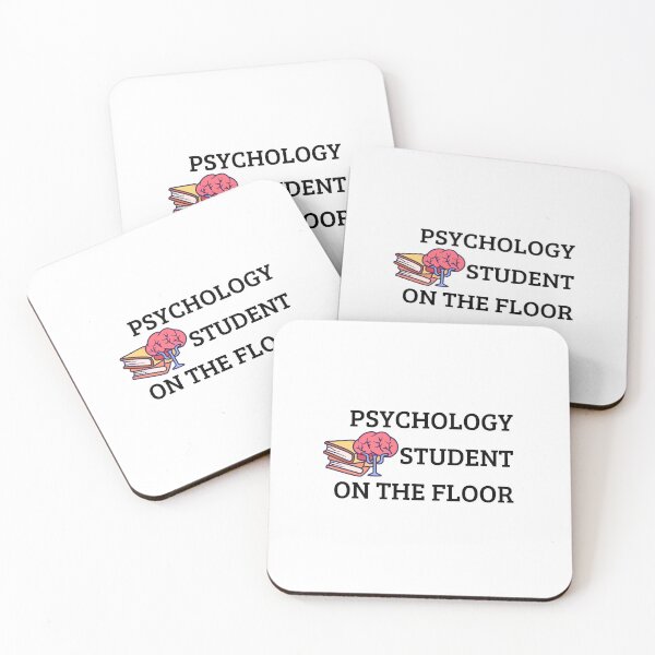 Item preview, Psychology Student on the Floor designed and sold by PsychoArtStudio.