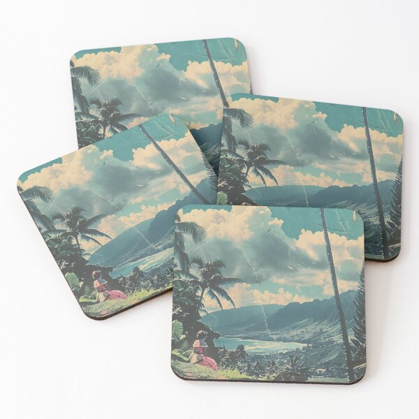 Item preview, Vintage Hawaii Mountain Trail Retro Travel Photo designed and sold by LVTFCOarts.