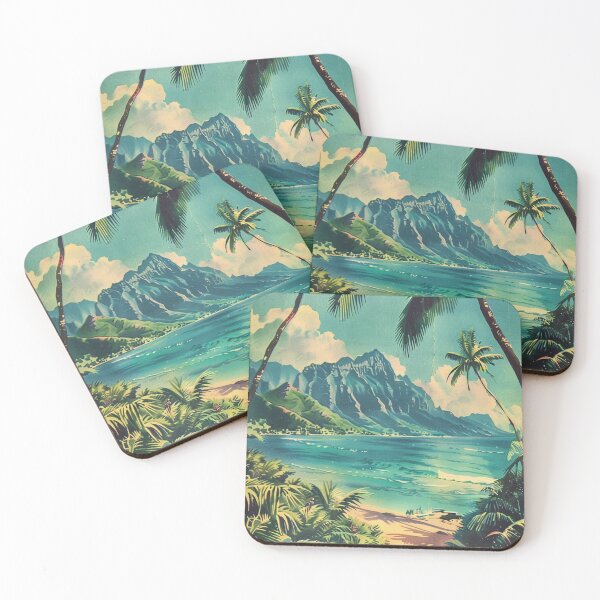 Item preview, Vintage Hawaii Kauai Beach Cove Travel Aesthetic designed and sold by LVTFCOarts.