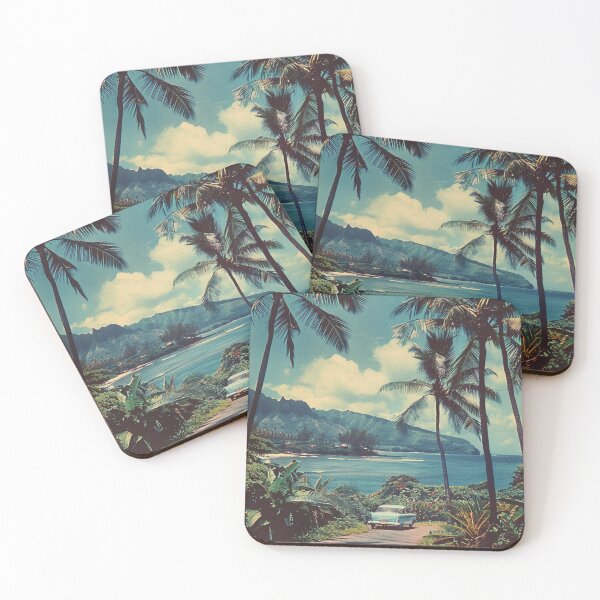 Item preview, Paseo panorámico pacífico por Hawaii Estética vintage designed and sold by LVTFCOarts.
