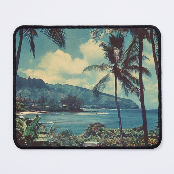 Item preview, Peaceful Hawaii Scenic Drive Vintage Aesthetic designed and sold by LVTFCOarts.