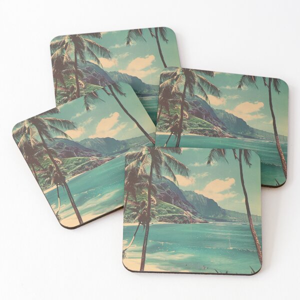 Item preview, Tarde hawaiana vintage tranquila zen pacífica designed and sold by LVTFCOarts.