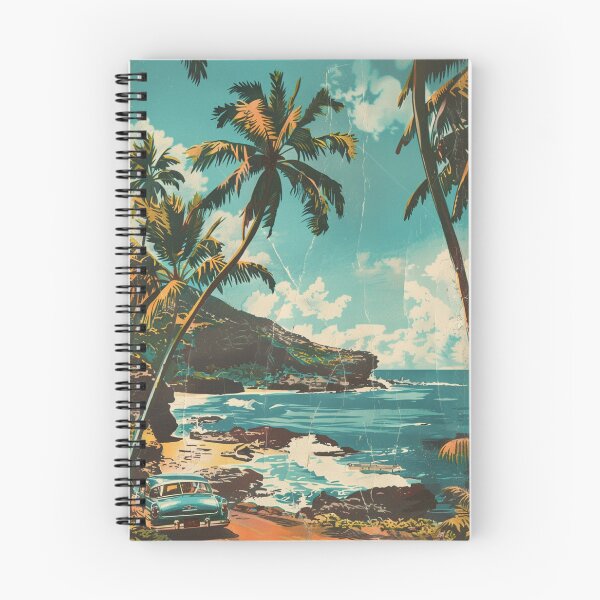 Item preview, Zen Hawaii Summer Beach Cove Afternoon Vintage designed and sold by LVTFCOarts.