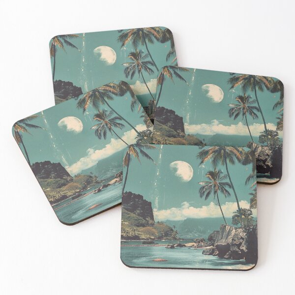 Item preview, Vintage Hawaii Summer Afternoon Beach Waves designed and sold by LVTFCOarts.