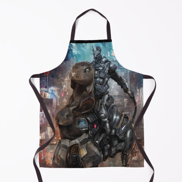 Item preview, Futuristic Gothic Rabbit designed and sold by Astralia.