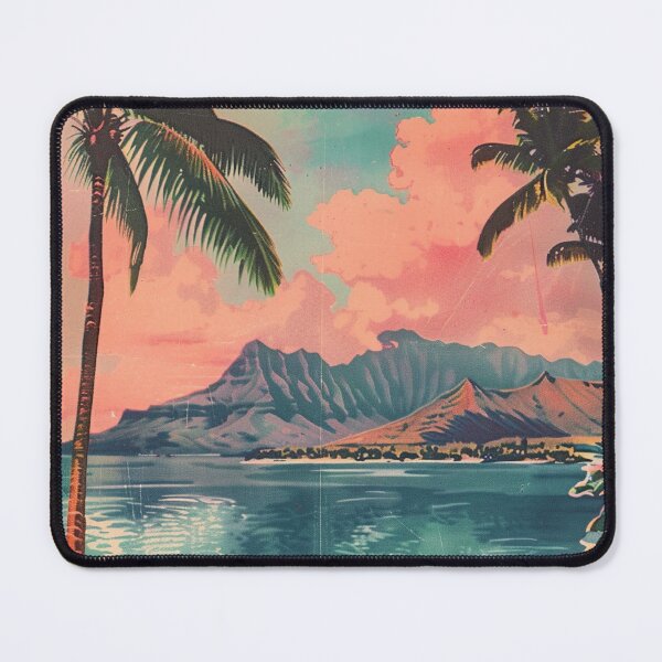 Item preview, Retro Kauai Hawaii Pastel Sunset Beach Vintage designed and sold by LVTFCOarts.