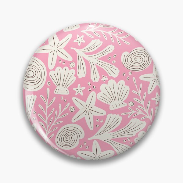 Item preview, Treasures from the beach - Pink designed and sold by Illustrated by Nat.